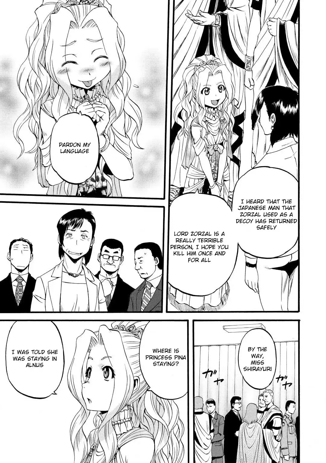 Gate - Jietai Kare no Chi nite, Kaku Tatakeri Chapter 110