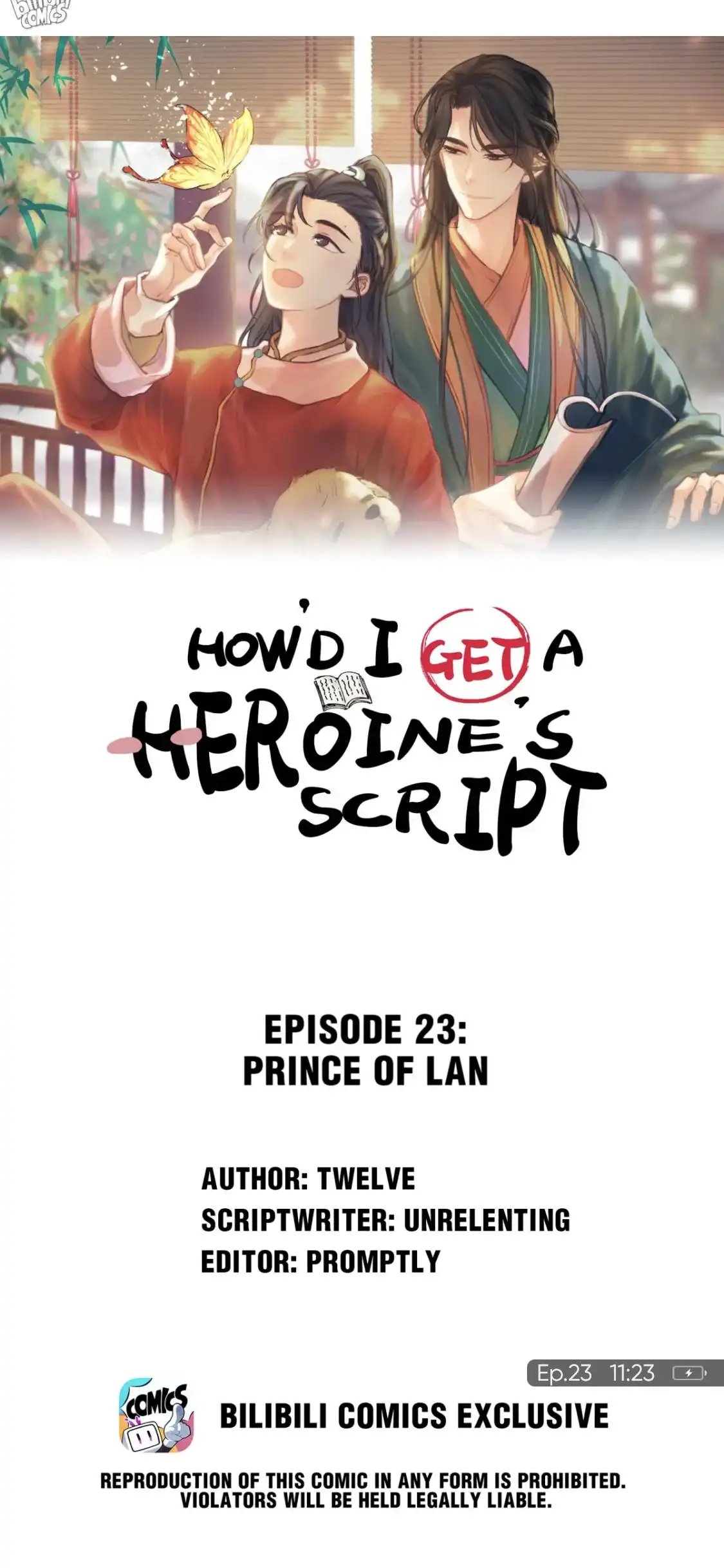 Get The Heroine'S Script Chapter 23
