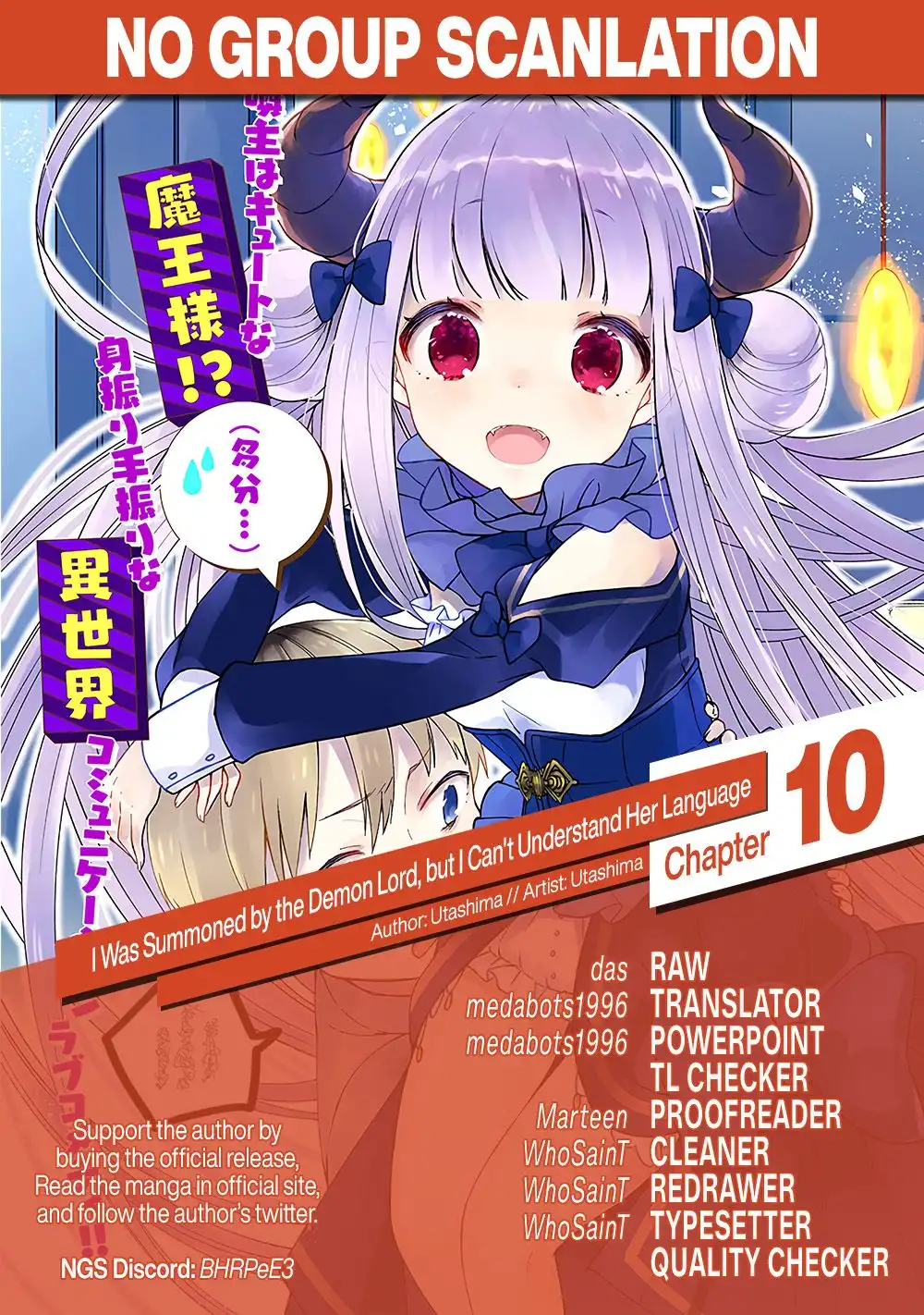 I Was Summoned By The Demon Lord, But I Can't Understand Her Language Chapter 10