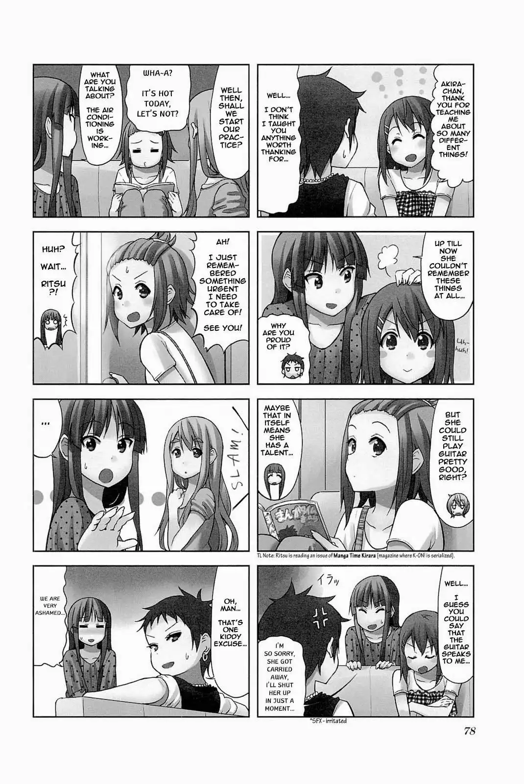 K-ON! - College Chapter 9