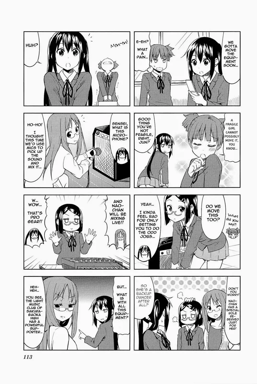 K-ON! - High School Chapter 13