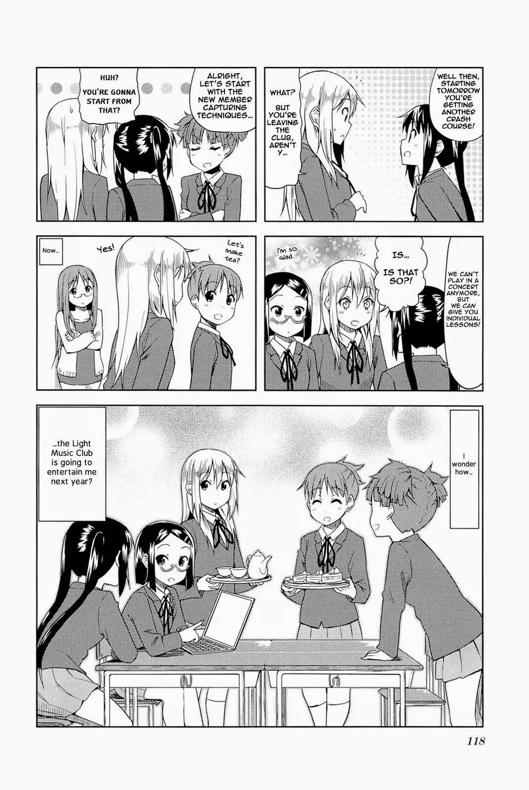 K-ON! - High School Chapter 13