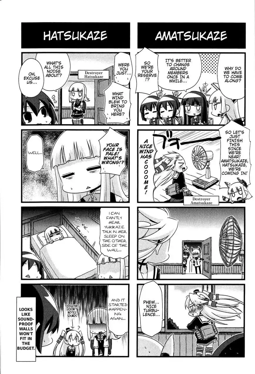 Kantai Collection - Kankore - 4-koma Comic - Fubuki, Ganbarimasu! Chapter 86.5