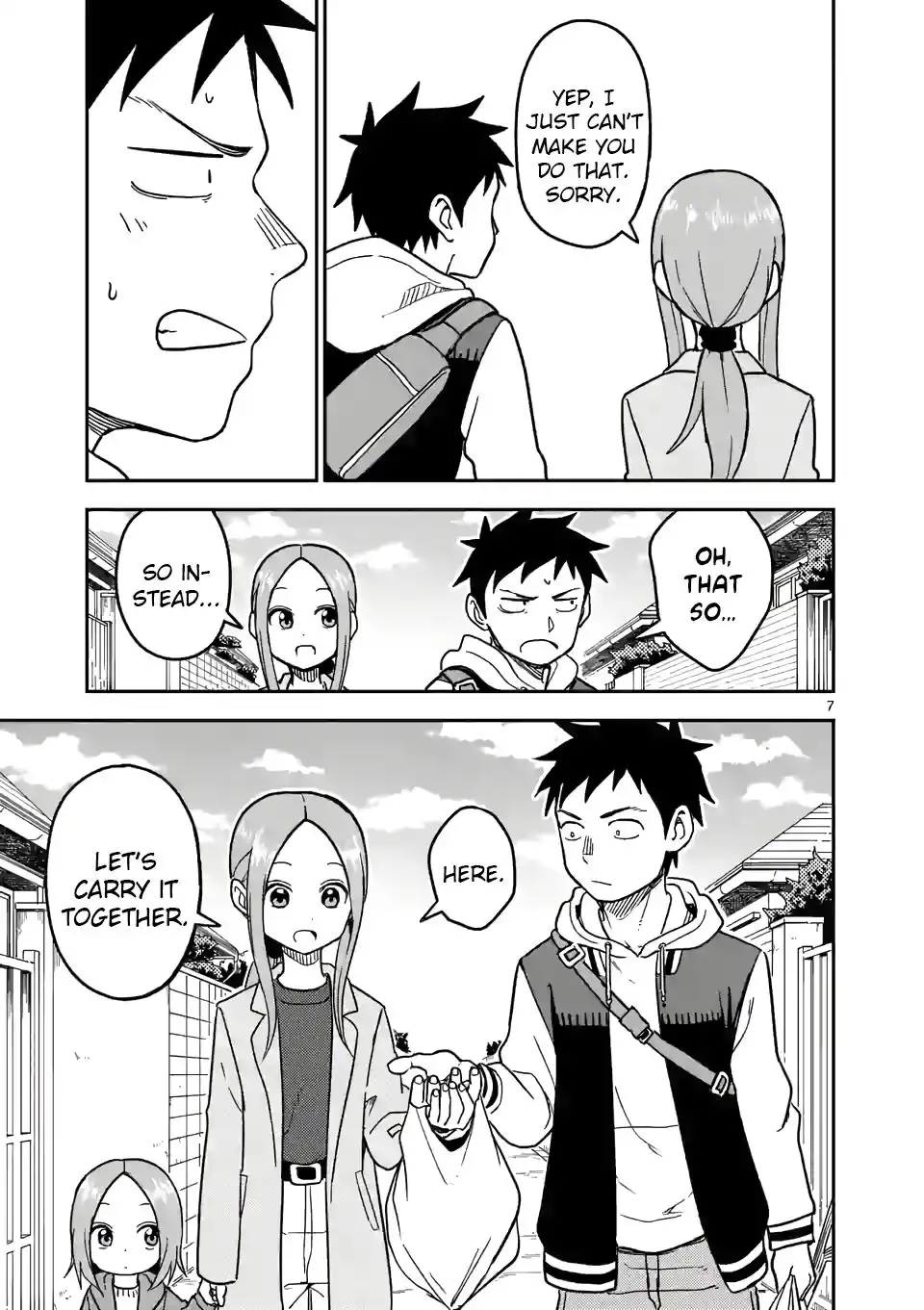 Karakai Jouzu no (Moto) Takagi-san Chapter 125