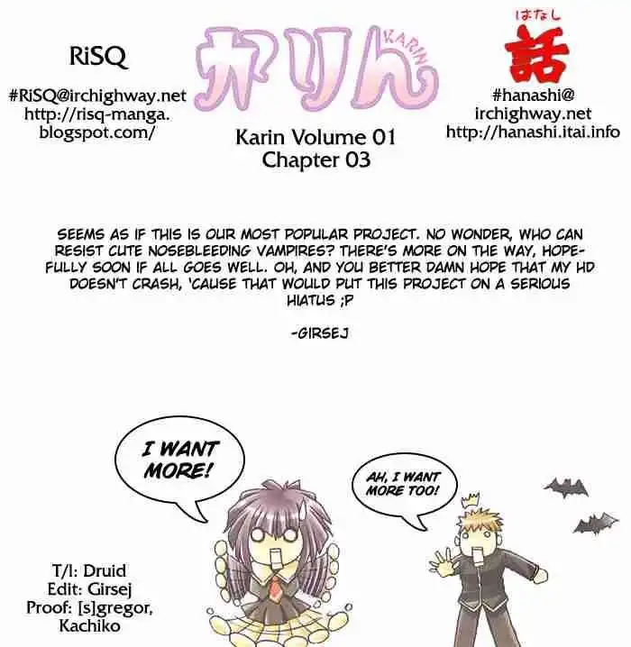 Karin Chapter 3