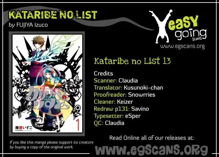 Kataribe no Risuto Chapter 13