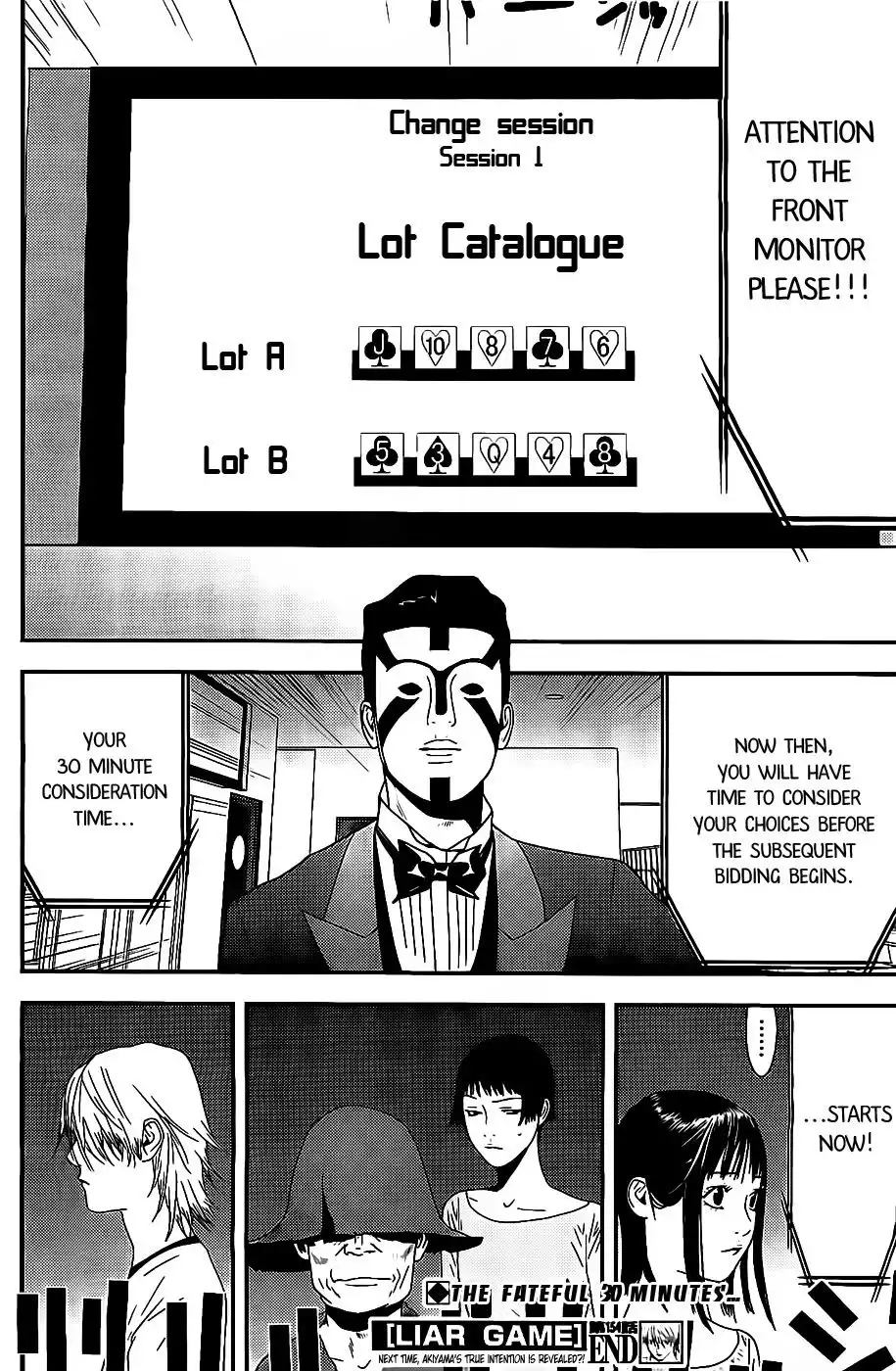 Liar Game Chapter 154