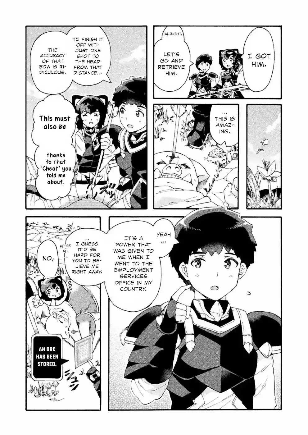 NEET dakedo Hello Work ni Ittara Isekai ni Tsuretekareta Chapter 17