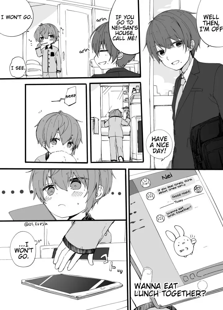 Nei and Souta's Petite Manga Chapter 88