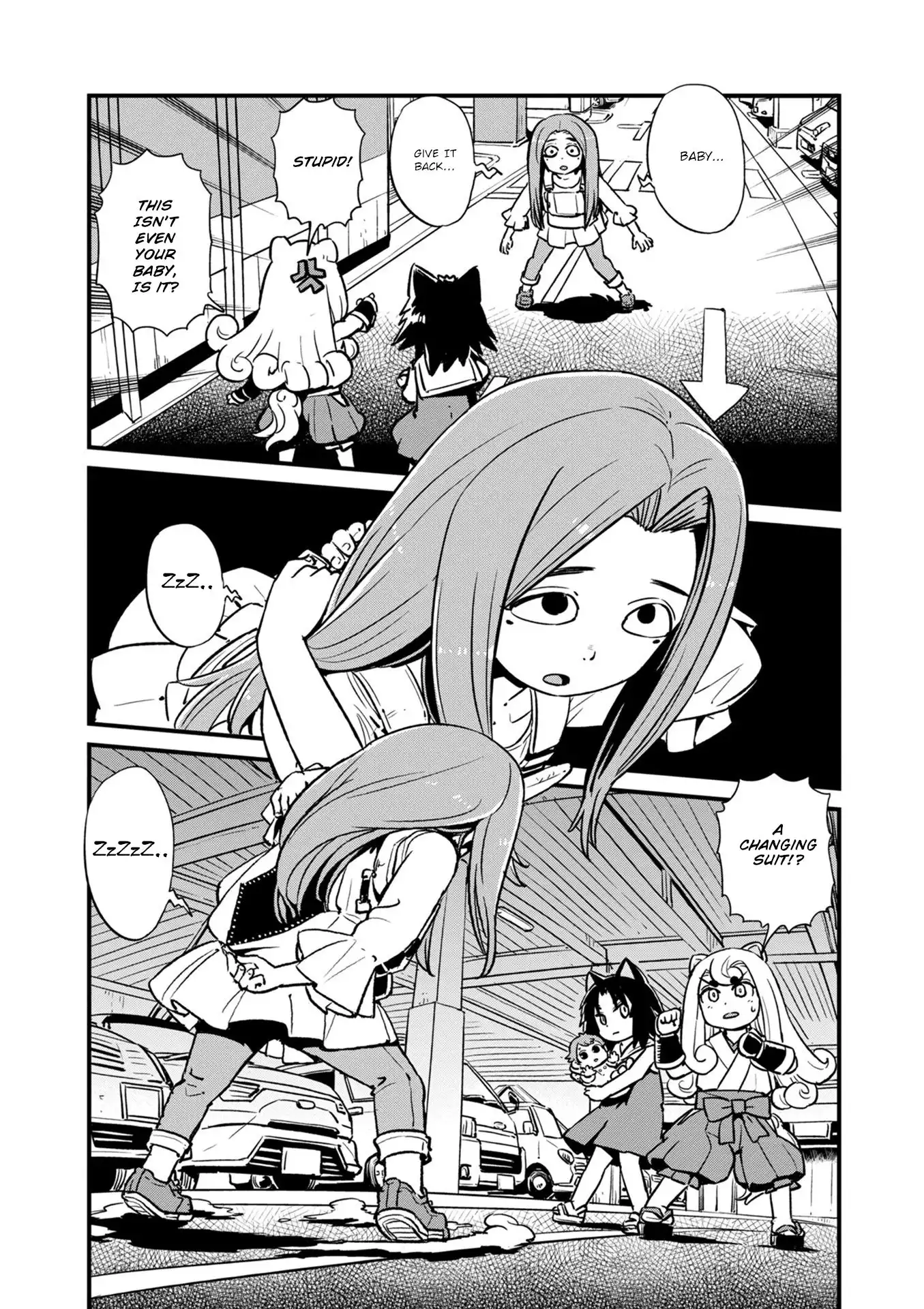 Neko Musume Michikusa Nikki Chapter 115