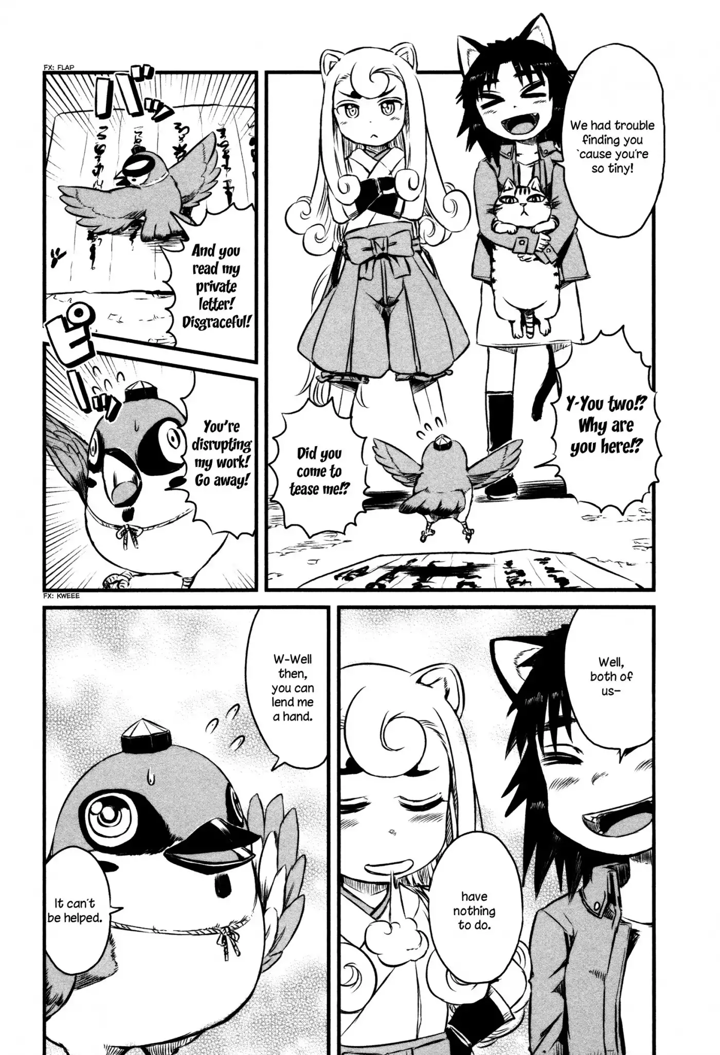 Neko Musume Michikusa Nikki Chapter 40