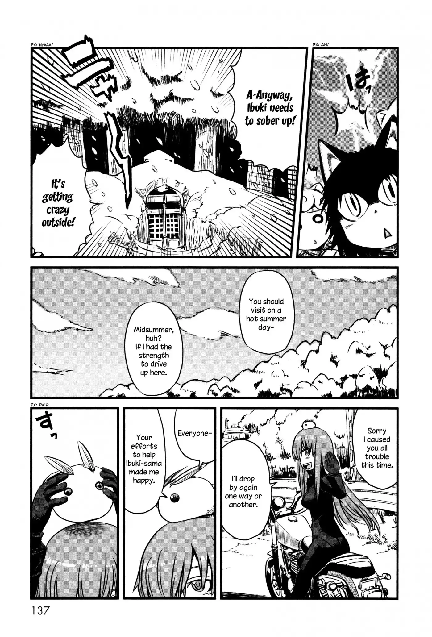 Neko Musume Michikusa Nikki Chapter 42