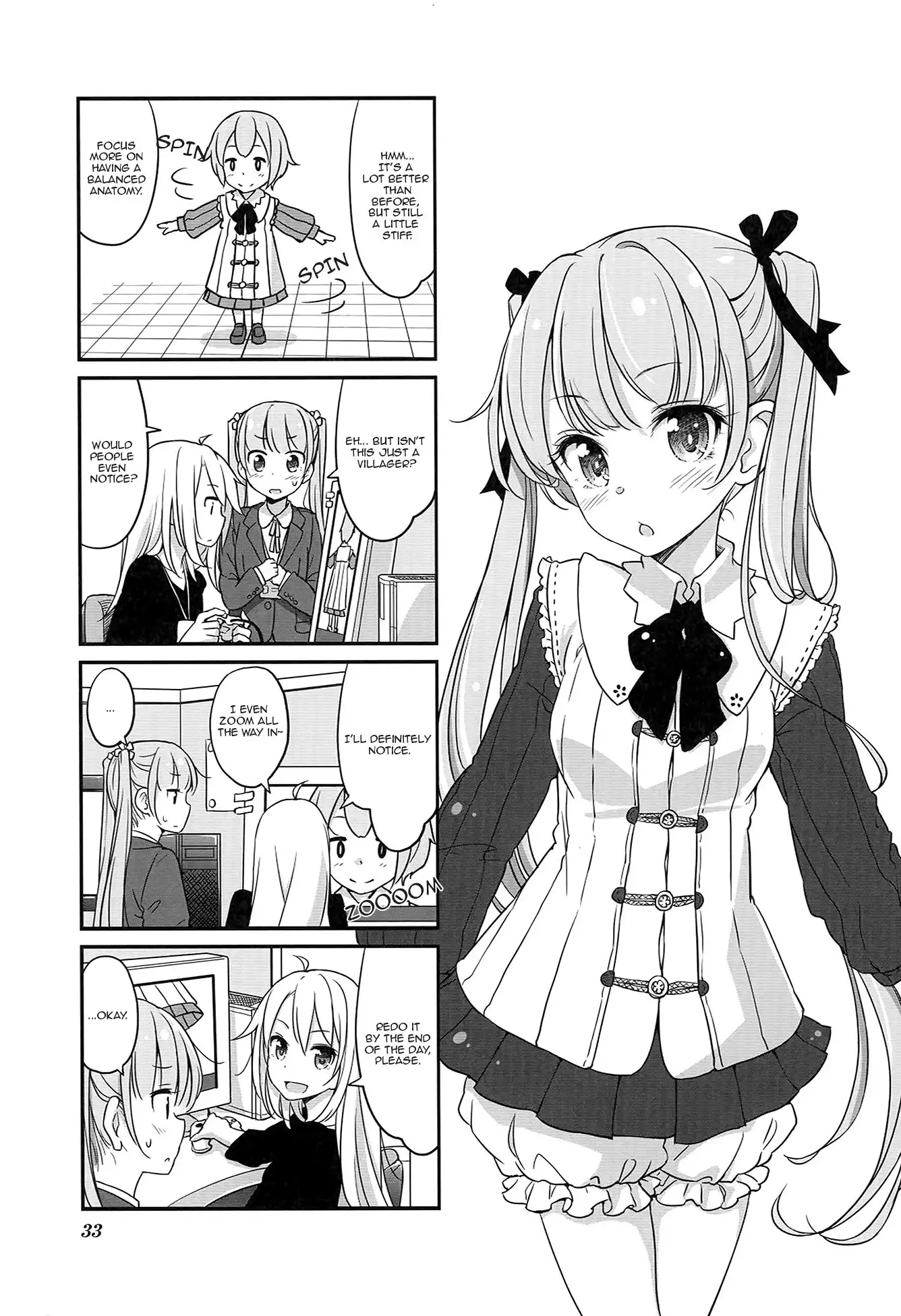 New Game! Chapter 4