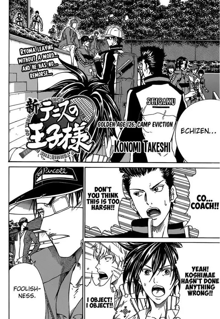 New Prince of Tennis Chapter 126