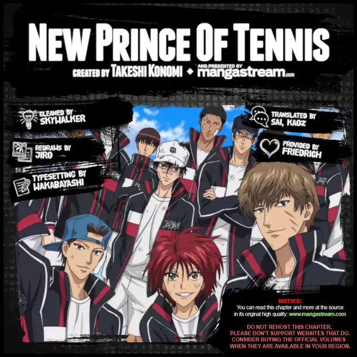 New Prince of Tennis Chapter 146