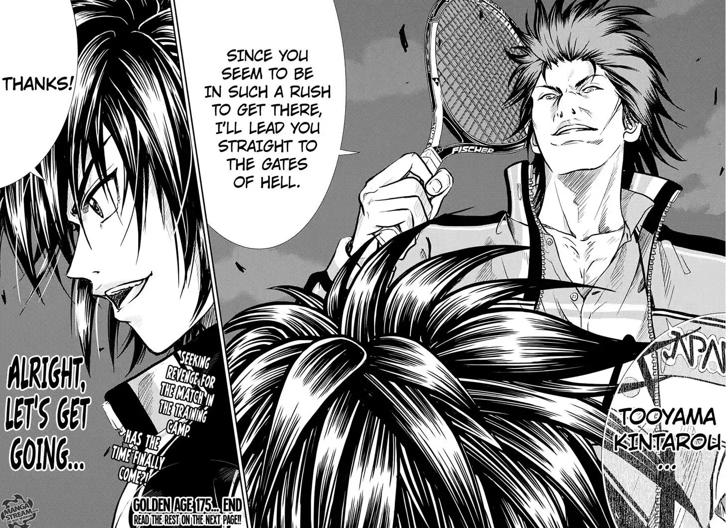 New Prince of Tennis Chapter 175