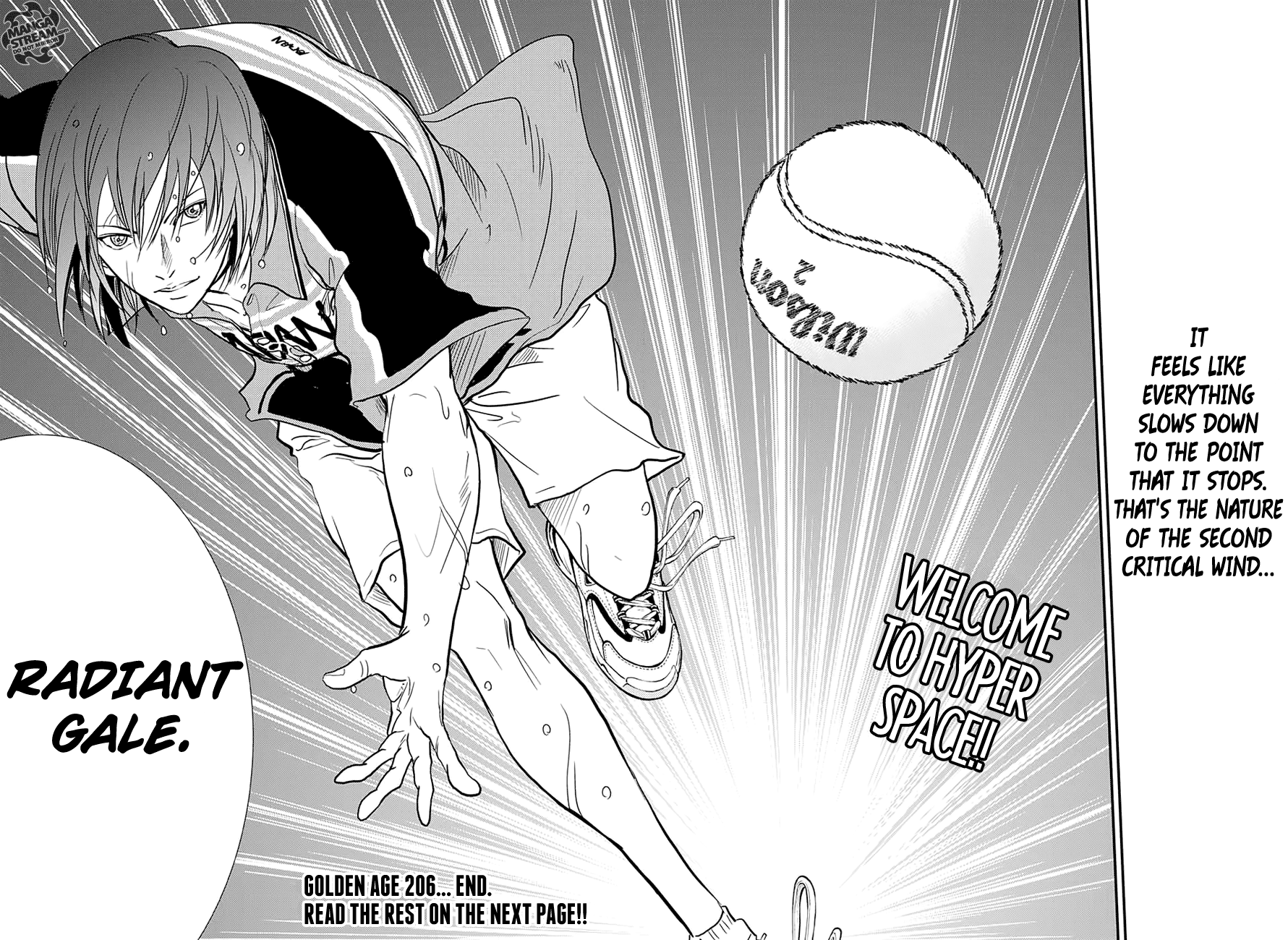New Prince of Tennis Chapter 206