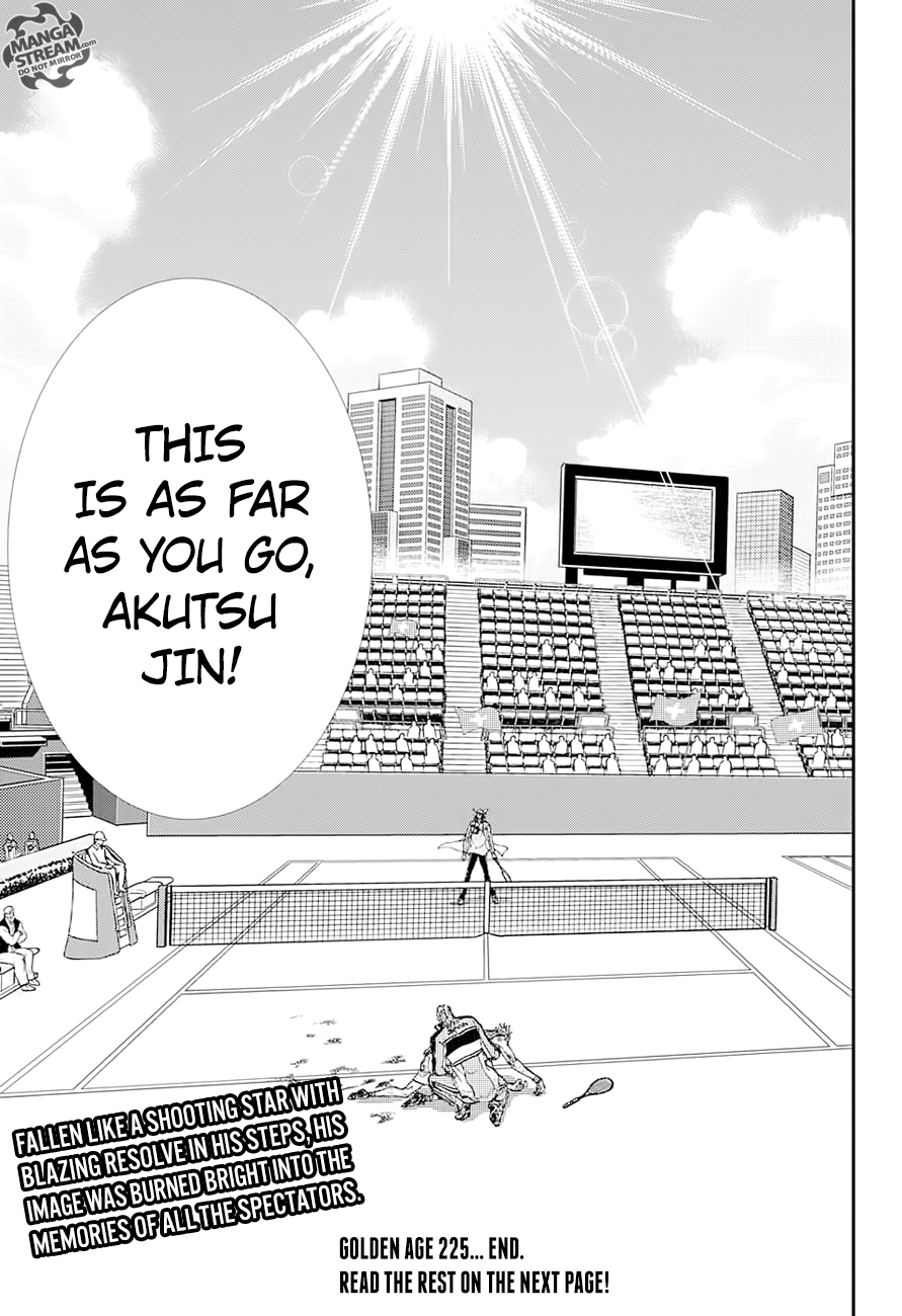 New Prince of Tennis Chapter 225