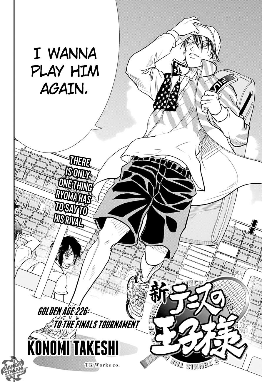 New Prince of Tennis Chapter 226