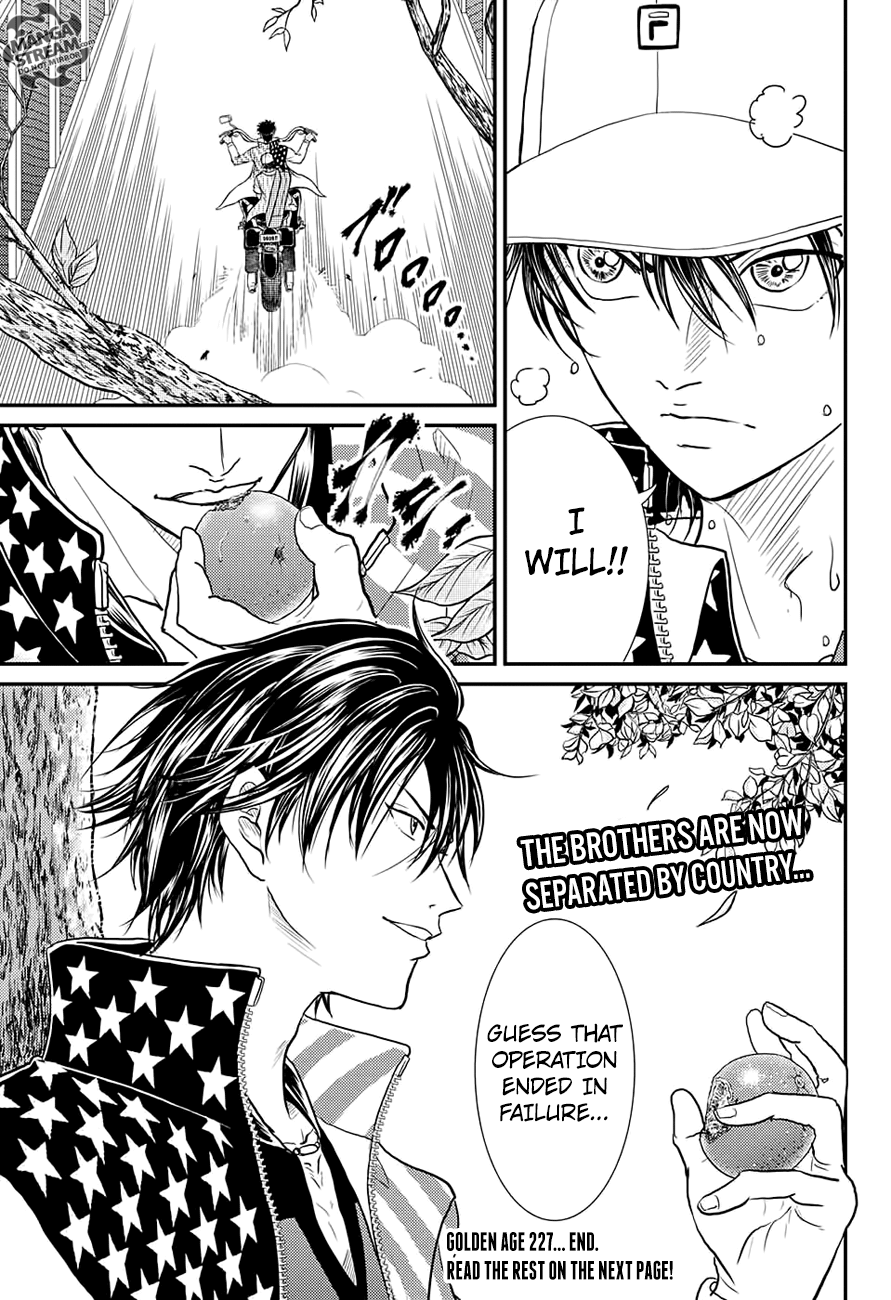 New Prince of Tennis Chapter 227