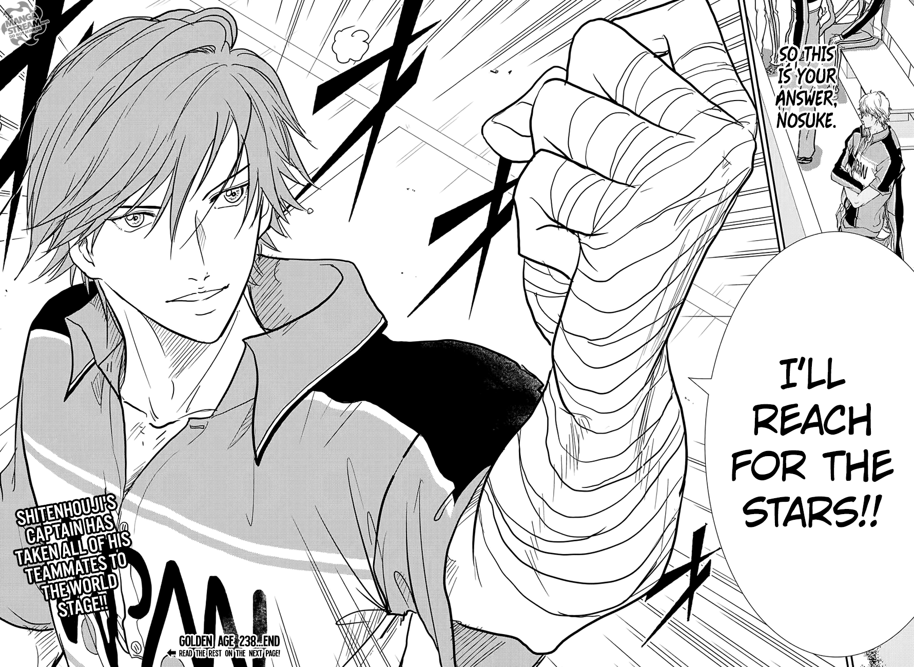 New Prince of Tennis Chapter 238