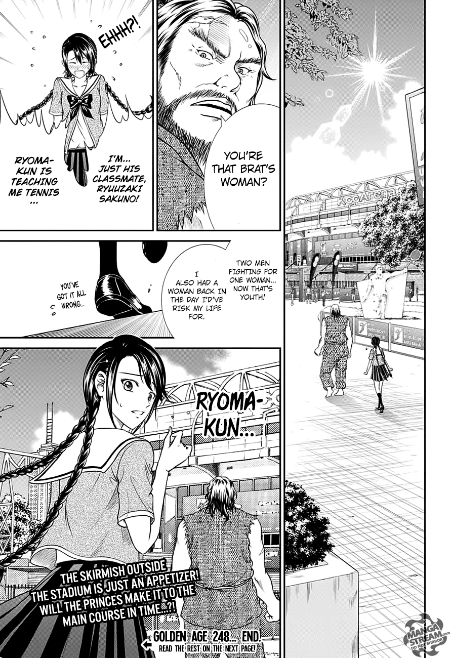 New Prince of Tennis Chapter 248