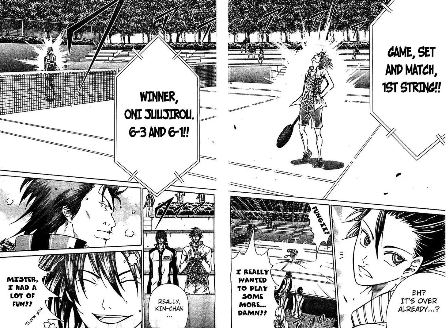 New Prince of Tennis Chapter 99