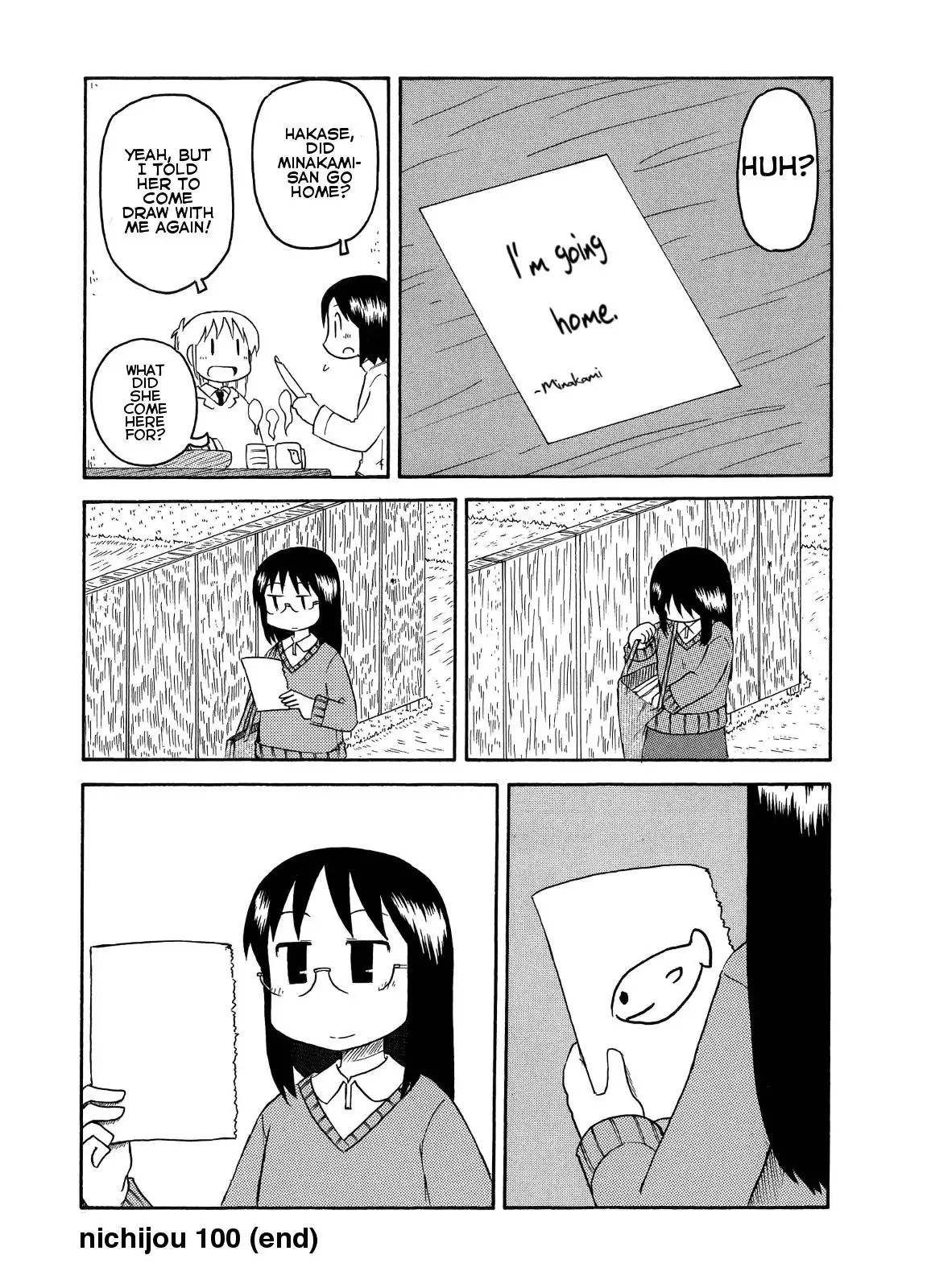 Nichijou Chapter 100 6