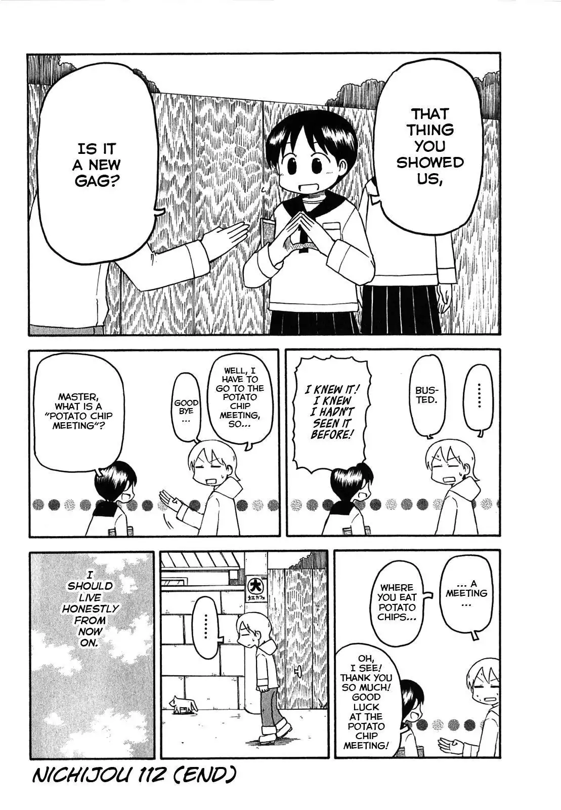 Nichijou Chapter 112 10