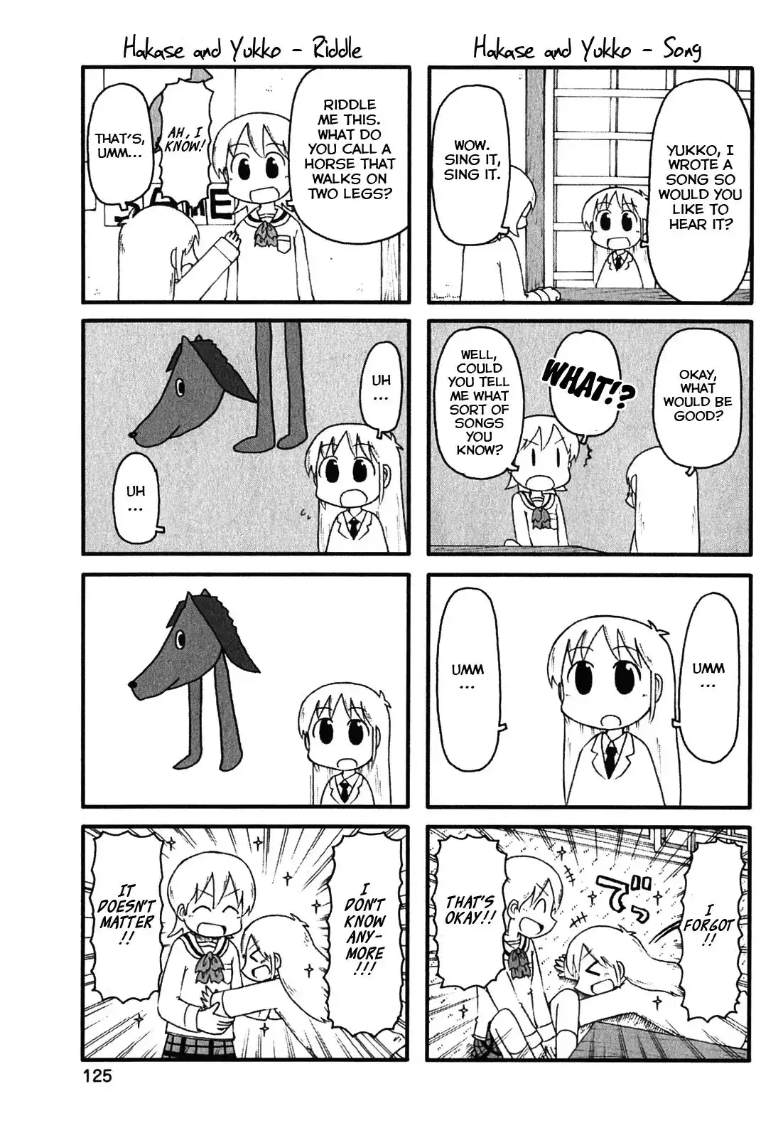 Nichijou Chapter 119.5