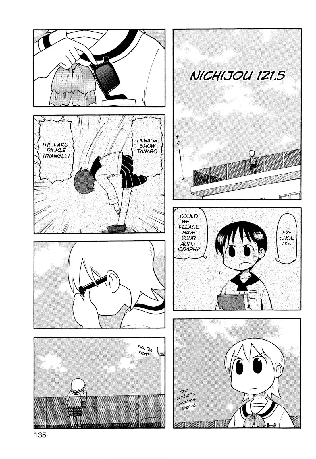 Nichijou Chapter 121.5