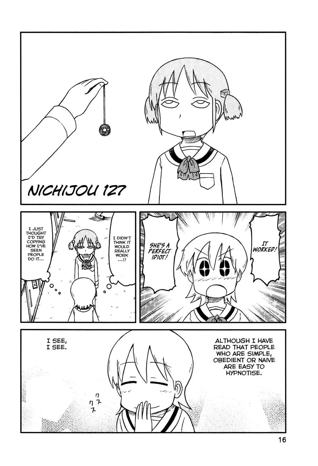 Nichijou Chapter 127