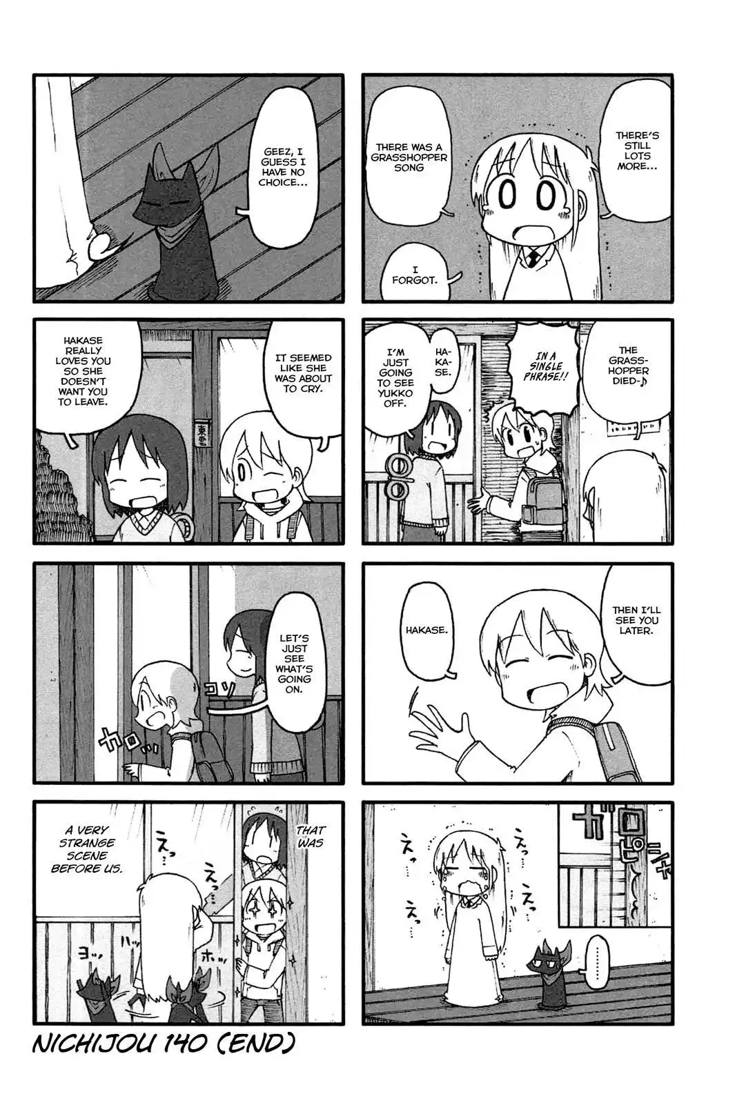 Nichijou Chapter 140 4