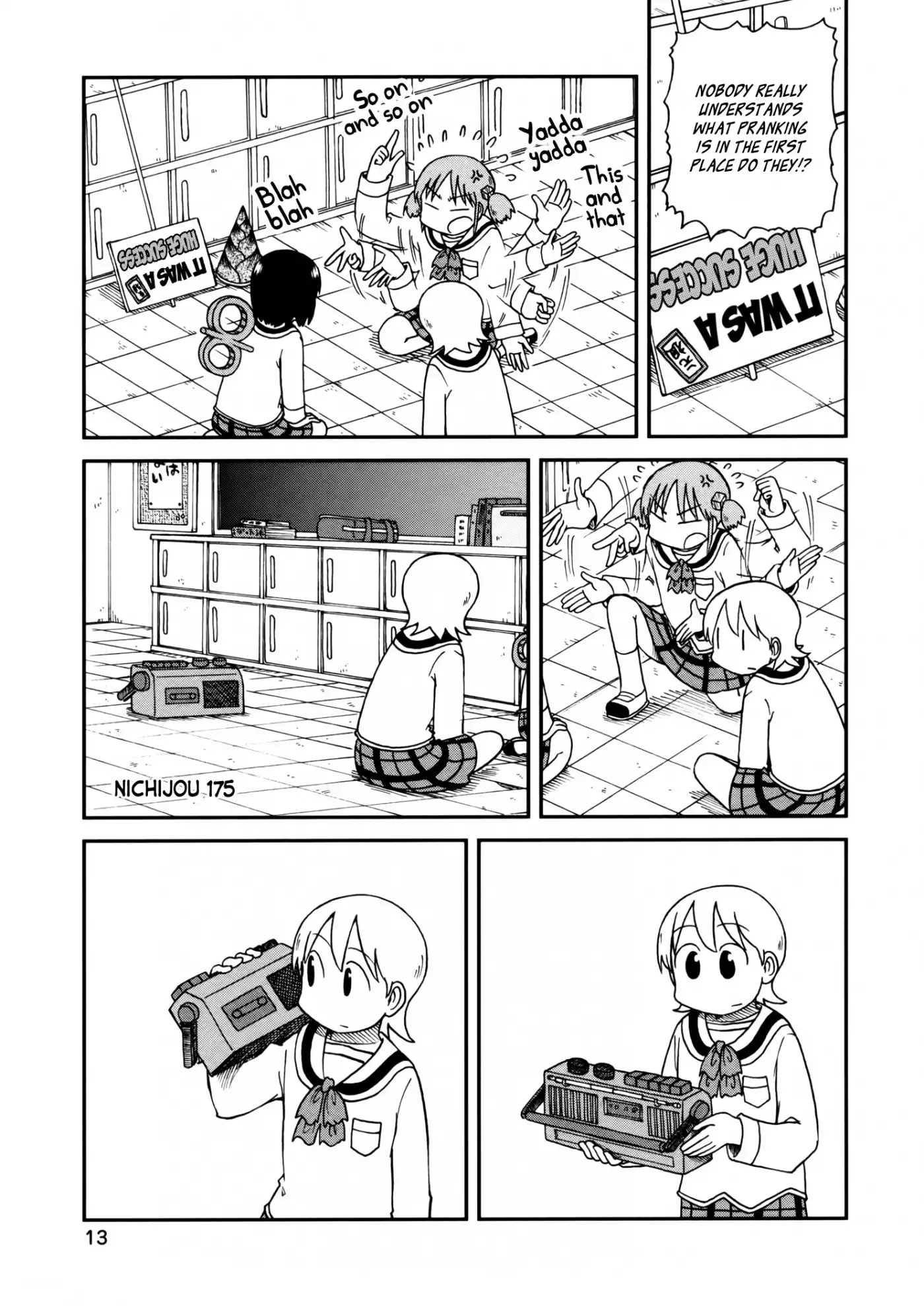 Nichijou Chapter 175 1