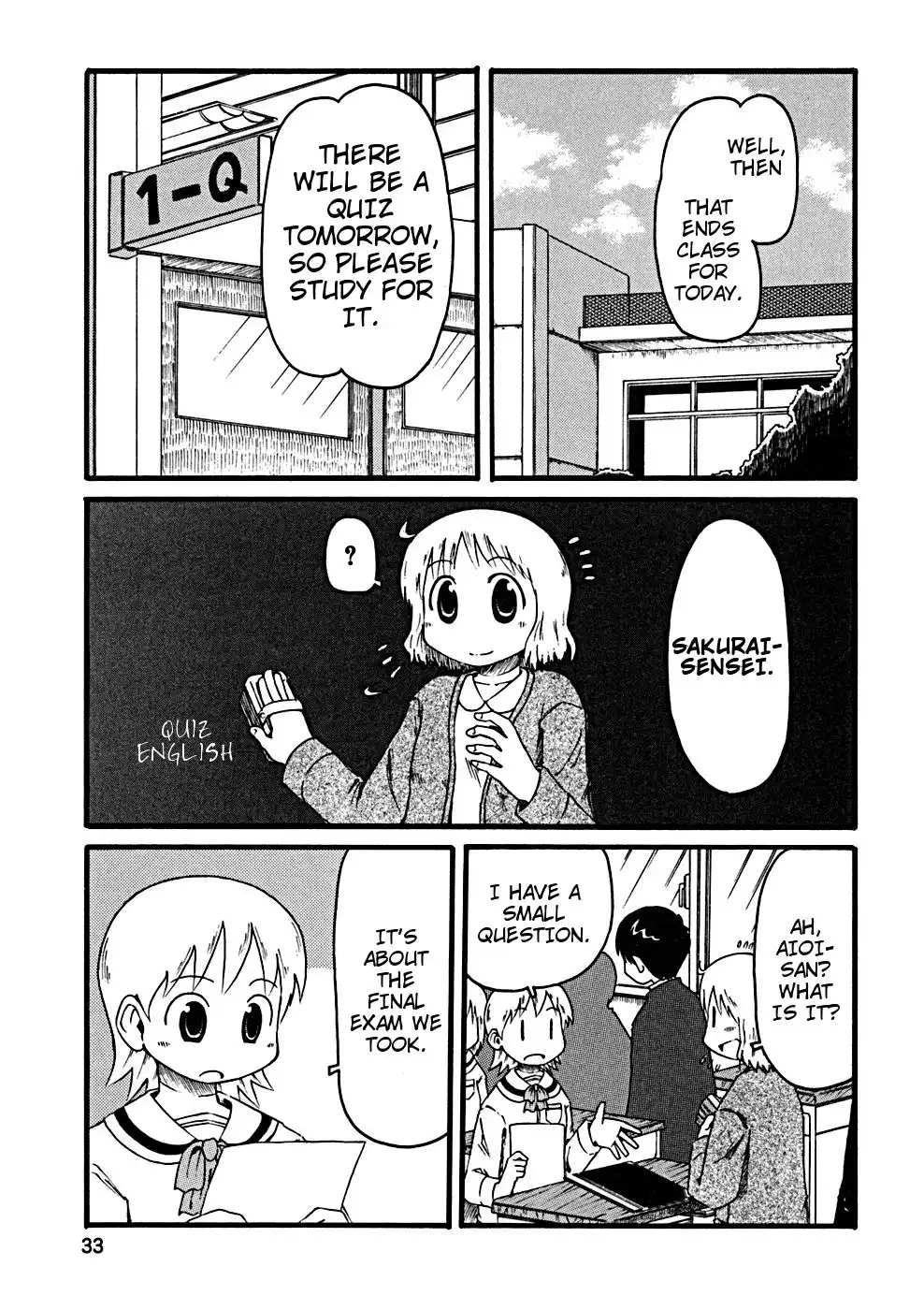 Nichijou Chapter 23 1