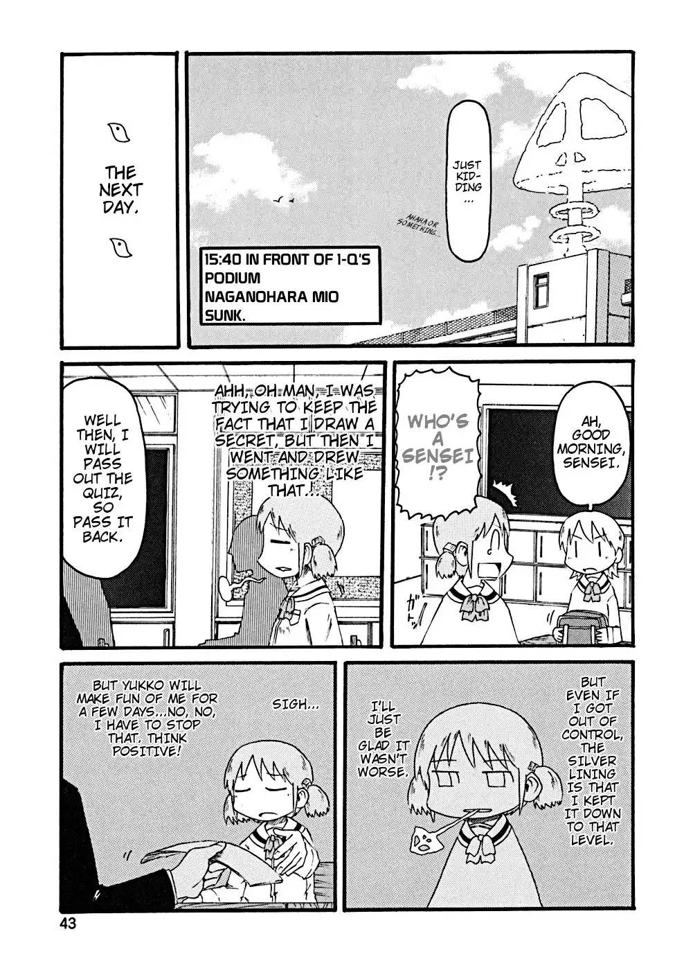 Nichijou Chapter 23