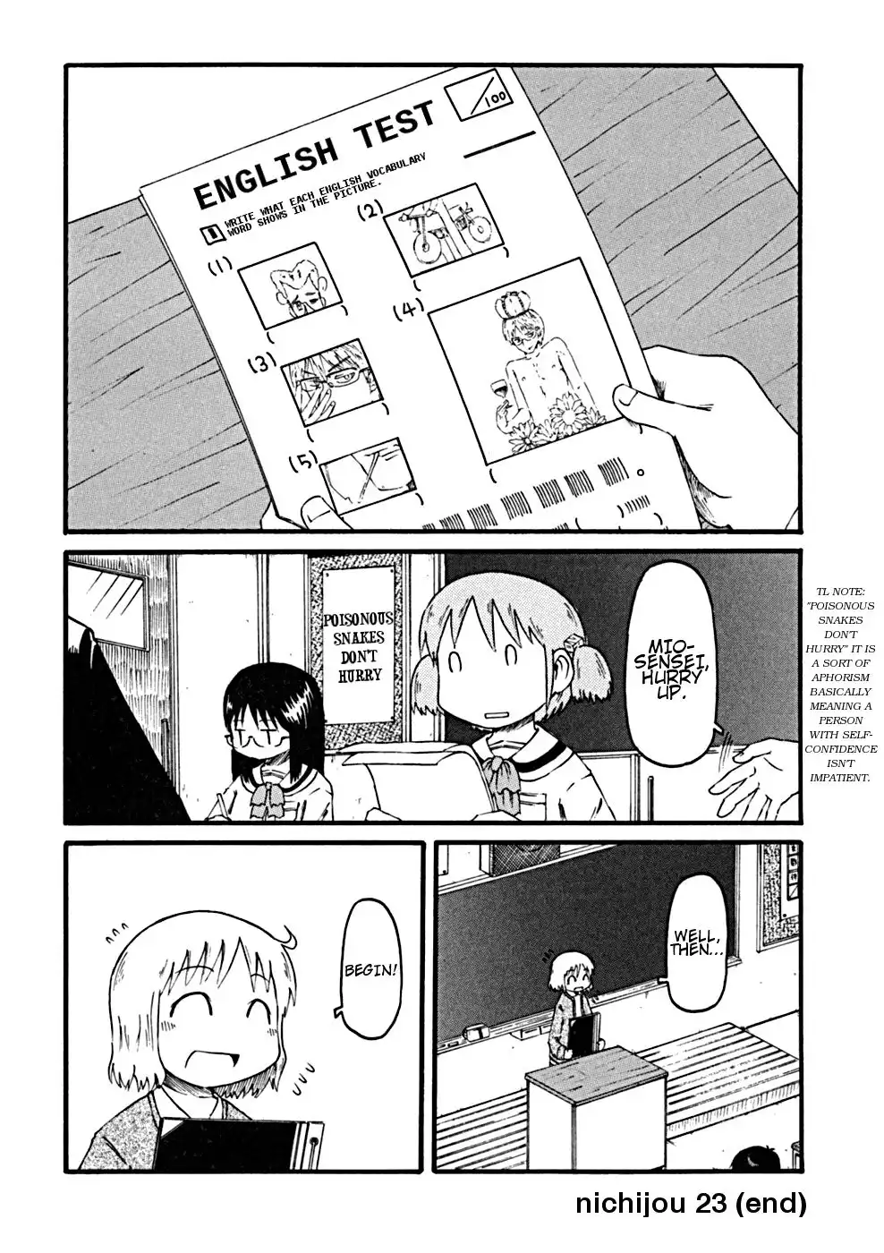 Nichijou Chapter 23 12