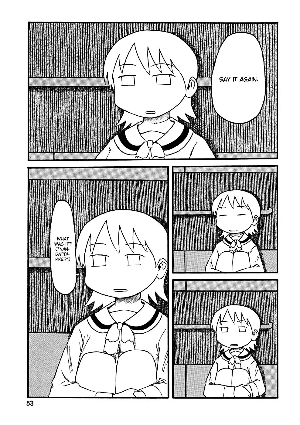 Nichijou Chapter 25