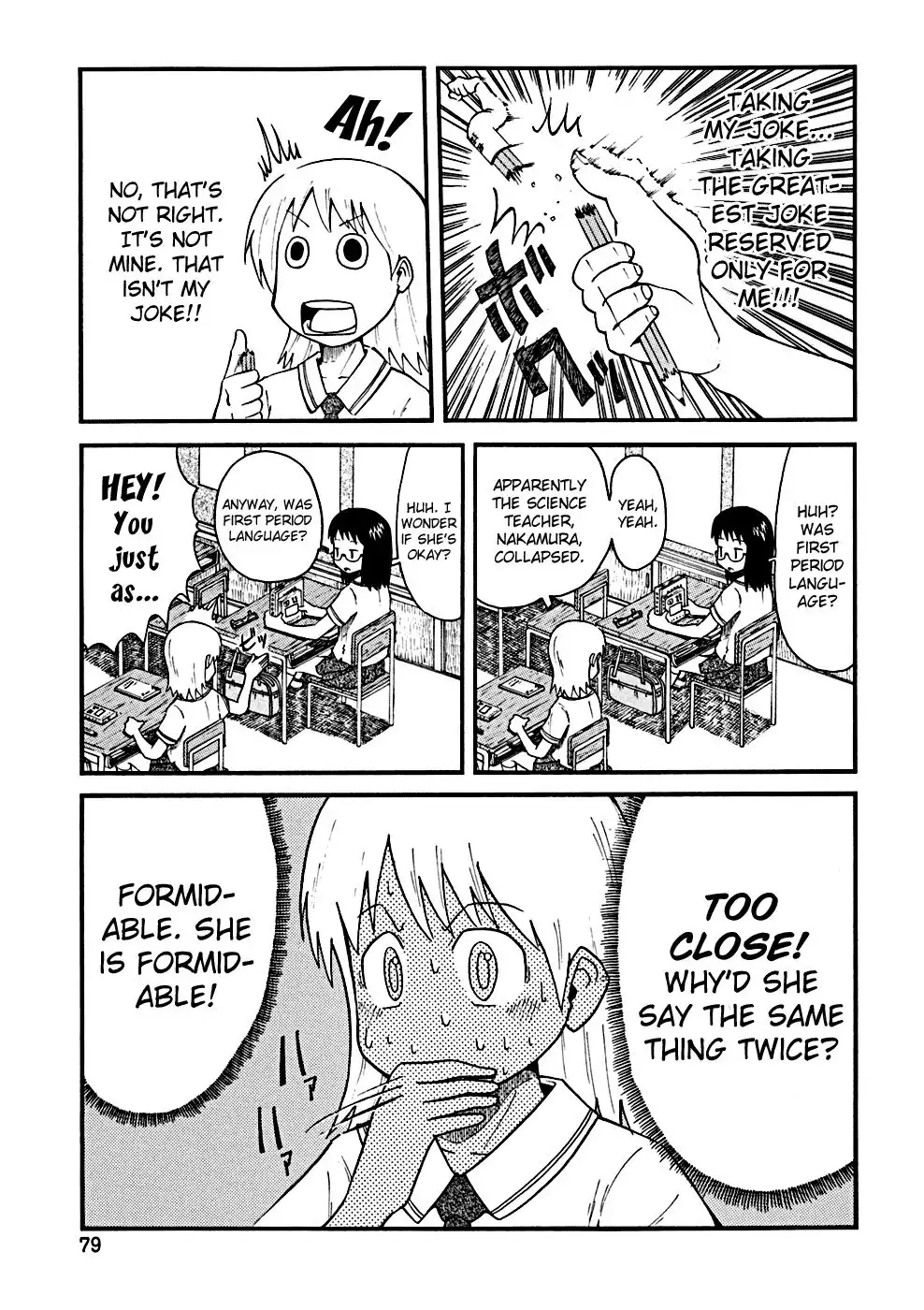 Nichijou Chapter 28