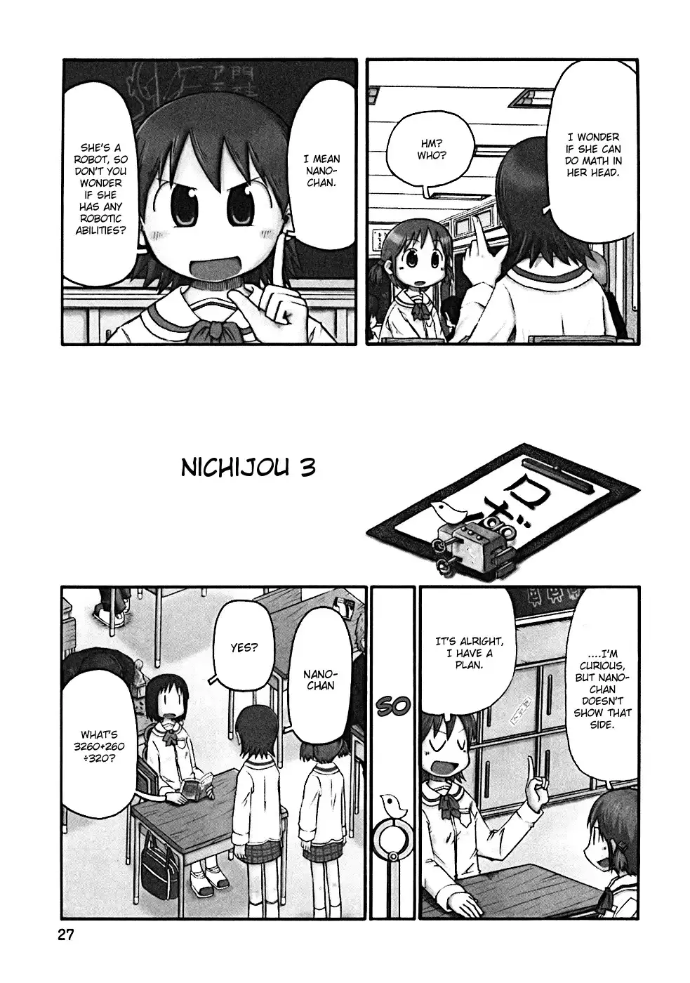 Nichijou Chapter 3 1