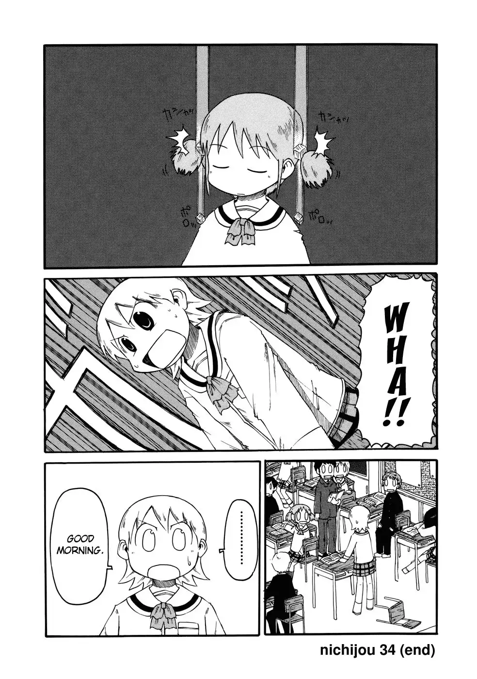 Nichijou Chapter 34