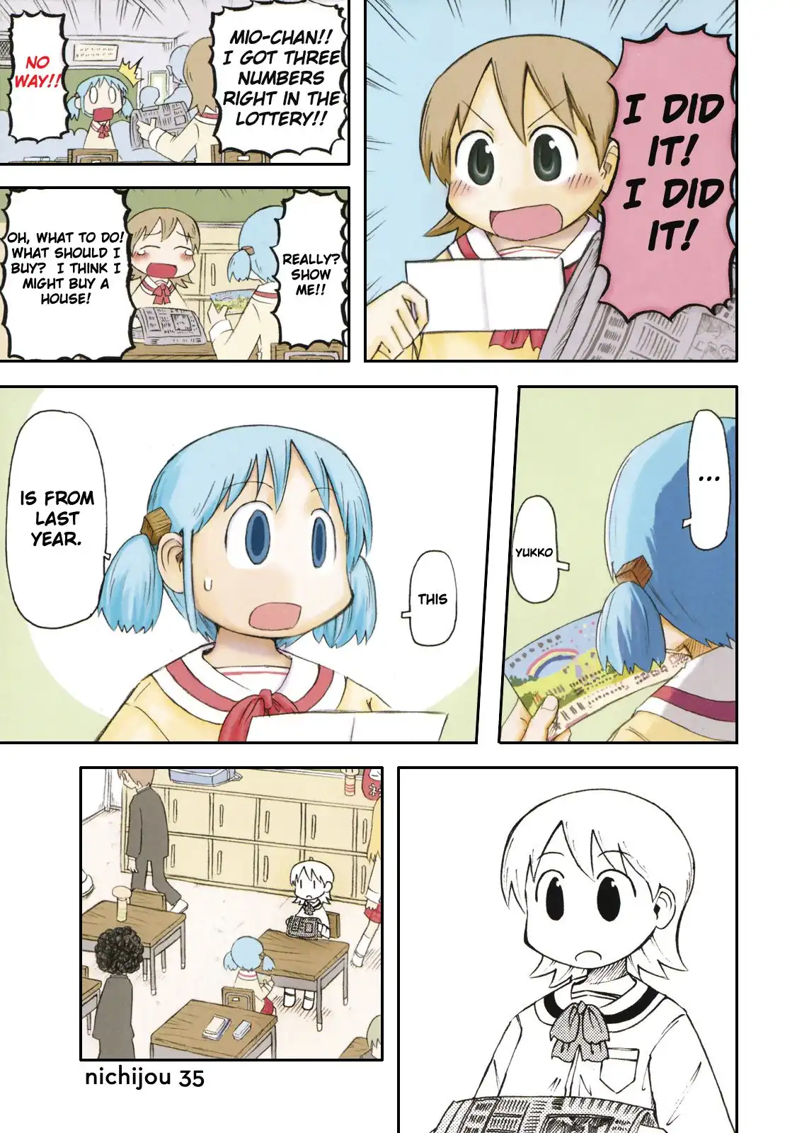 Nichijou Chapter 35 5