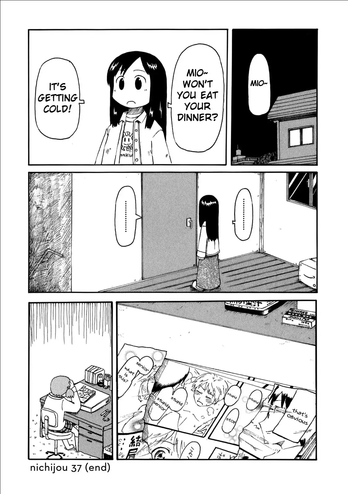 Nichijou Chapter 37