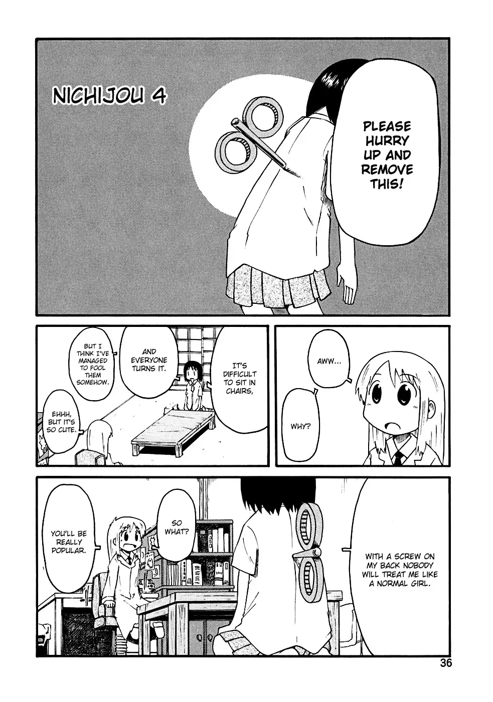 Nichijou Chapter 4 3