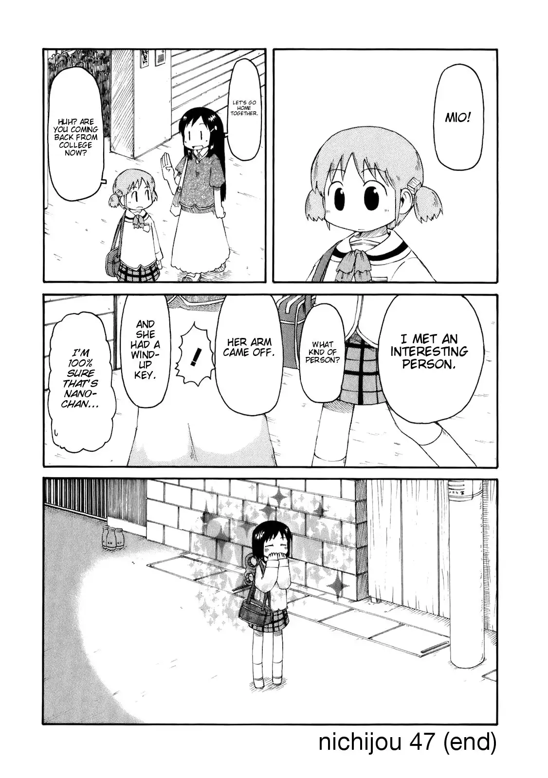 Nichijou Chapter 47 8