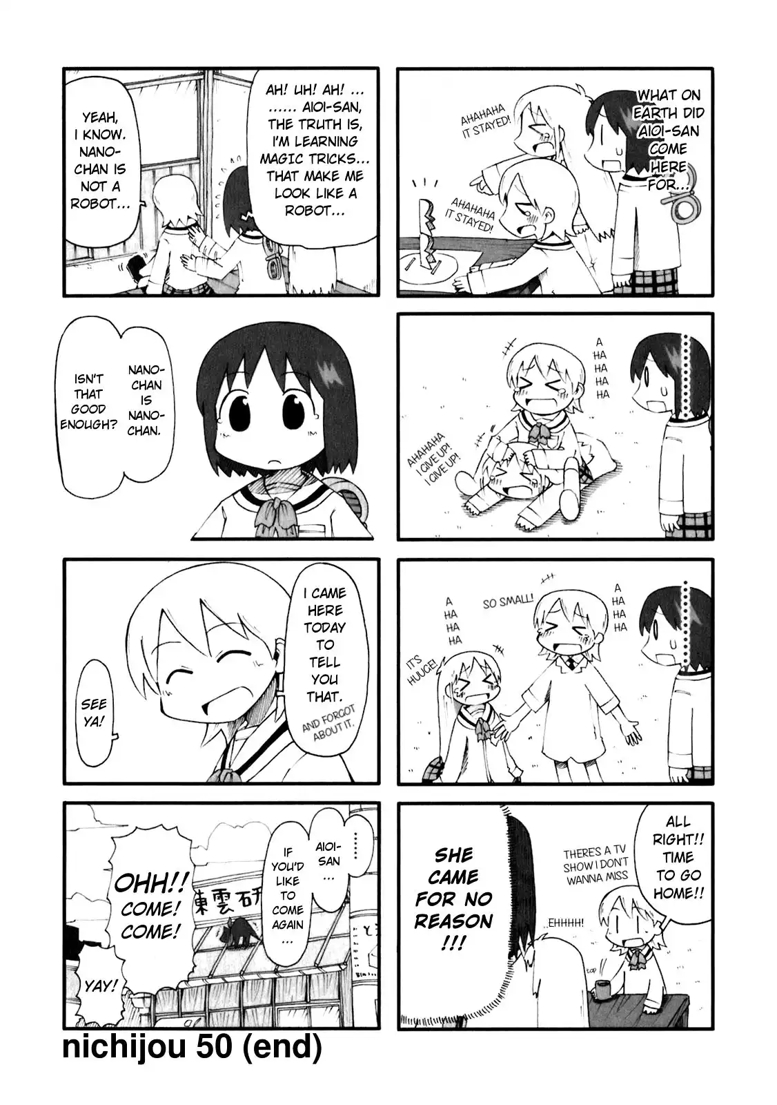 Nichijou Chapter 50 4