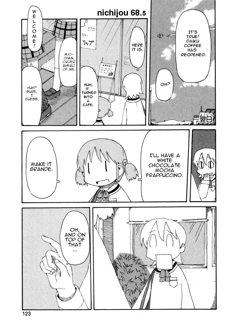 Nichijou Chapter 68.5 1