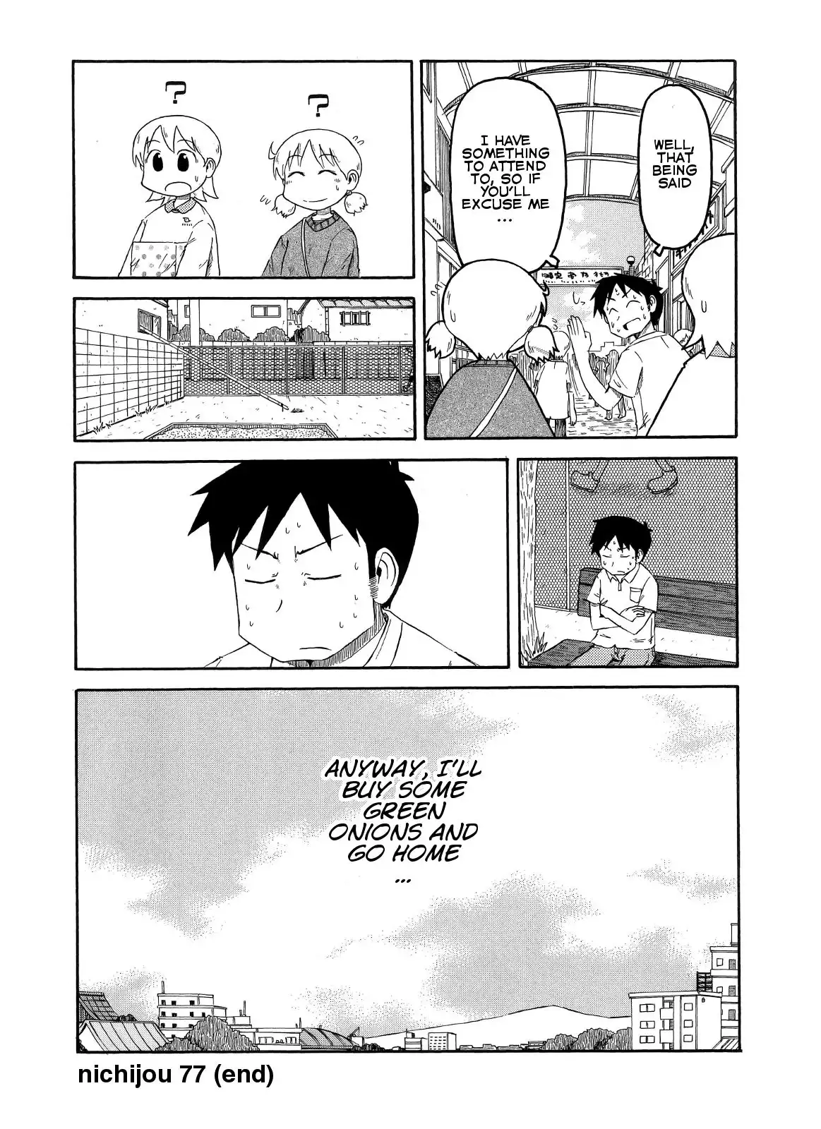 Nichijou Chapter 77 12