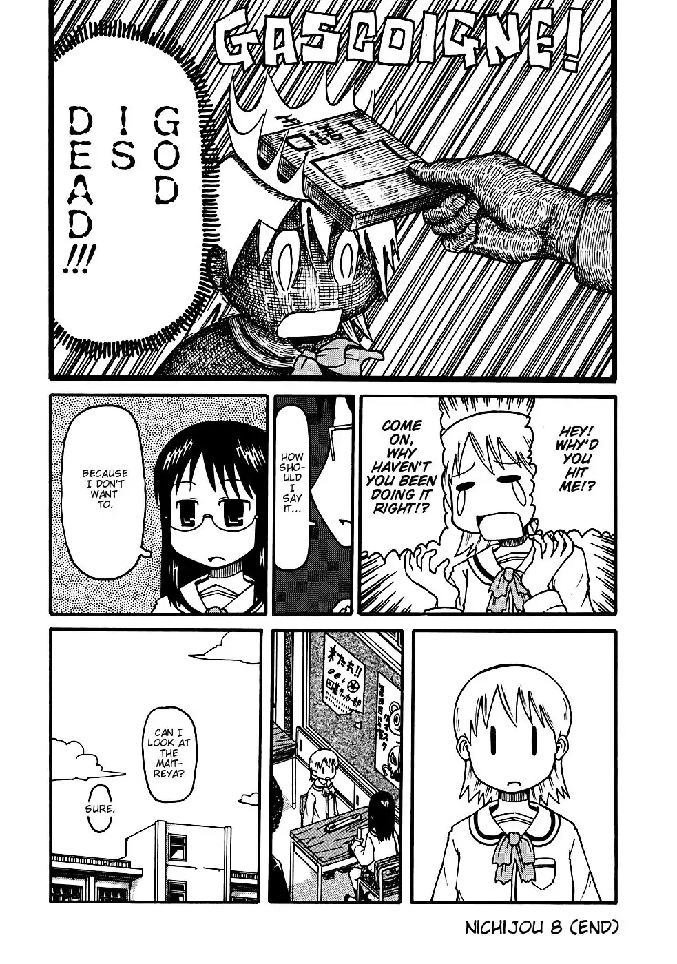 Nichijou Chapter 8