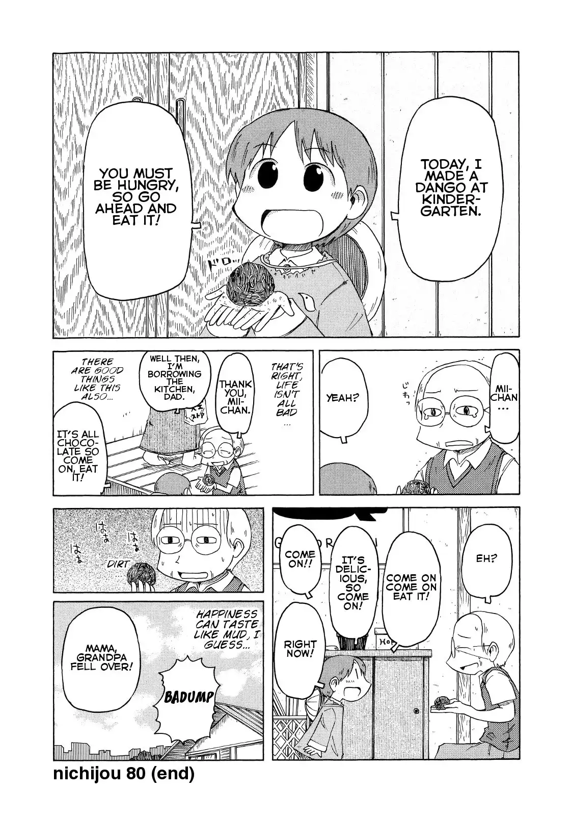 Nichijou Chapter 80